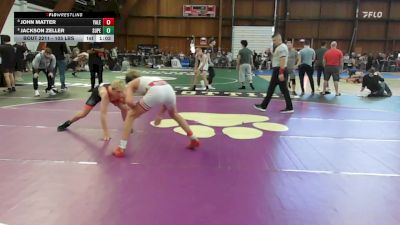 105 lbs Semifinal - John Matter, Yale Street Wrestling Club vs Jackson Zeller, Superior