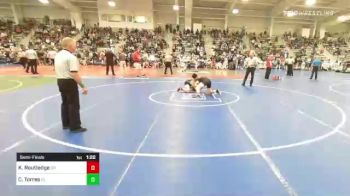 145 lbs Semifinal - Kody Routledge, OK vs CJ Torres, FL