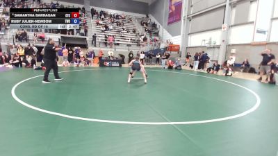 62 kg Cons. Rd Of 16 - Samantha Barragan, Cowtown Training Center vs Ruby Julien-Newsom, Tornado Wrestling Club