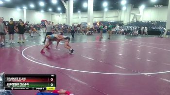 132 lbs Round 8 (10 Team) - Bradlee Ellis, Team Fuzzy Bees vs Brenner Mullin, Team Montana Sidney