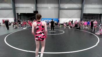 49 kg Rr Rnd 5 - Brooklynn Webber, Maine Trappers vs Paige Weiss, Jersey United Pink
