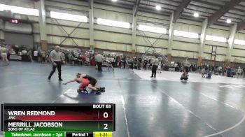 105 lbs Semifinal - Wren Redmond, JWC vs Merrill Jacobson, Sons Of Atlas