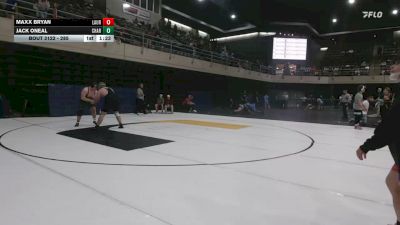 285 lbs Round Of 16 - Maxx Bryan, Laurel vs Jack ONeal, Charles Town
