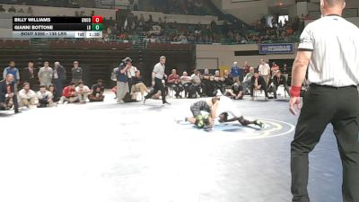 138 lbs Final - Billy Williams, Greenwood vs Gianni Bottone, Lucy Beckham