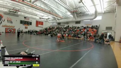 126 lbs 3rd Place Match - Dino De La Cruz, Lovell vs Trace Blajszczak, Natrona County