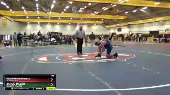 285 lbs Quarterfinal - Keaton Renfrew, Alfred State vs Jarod Miller, Baldwin Wallace