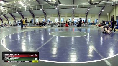 197 lbs Semifinal - Evan Wingrove, Ohio University vs Brad Morrison, Unattached-UPJ