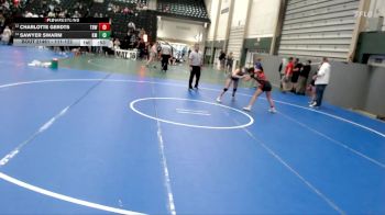 111-122 lbs 2nd Place Match - Sawyer Swarm, Kearney Matcats vs Charlotte Gerdts, The Best Wrestler