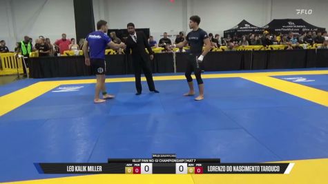 Lorenzo Do Nascimento Tarouco vs Leo Kalik Miller 2026 Pan IBJJF Jiu-Jitsu No-Gi Championship
