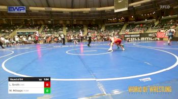 125 lbs Round Of 64 - Levi Smith, Cowboy Wrestling Club vs Mason Milsaps, Team Texas