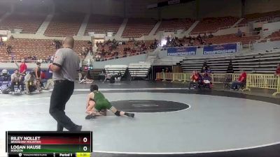 D2-106 lbs Champ. Round 1 - Riley Nollet, Bradshaw Mountain vs Logan Hause, Horizon