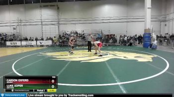 132 lbs Champ. Round 1 - Carson Exferd, Nampa vs Luke Soper, Owyhee