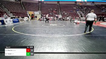 145 lbs Consy Rd I - Duke Martin, Honesdale vs Adam Yoder, West Perry