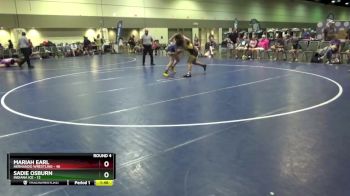 155 lbs Round 4 (8 Team) - Mariah Earl, Hernando Wrestling vs Sadie Osburn, Indiana Ice