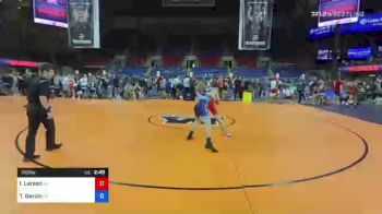 152 lbs Consi Of 64 #2 - Isaac Larson, Arizona vs Tristan Garcin, Oregon