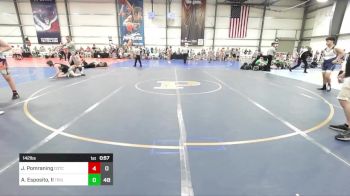 142 lbs Rr Rnd 1 - Jacob Pomraning, D3Primus vs Alfonso A. Esposito, II, Triumph Blue