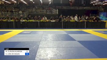 MARIA CLÁUDIA ALMEIDA SILVA vs SUELLEN LIMA DE SOUZA 2024 Pan Jiu Jitsu IBJJF Championship