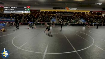 110 lbs Cons. Round 3 - Miley Locke, Basehor-Linwood HS vs Shayley Butrick, Fort Dodge