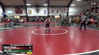 Round 3 - Wesley Hellige, Fort Madison Wrestling Club vs Abel Orr, Champions Wrestling Club