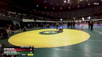 90 lbs Round 2 - Patrick Peters, Smithfield Youth Wrestling vs Jacob Seyba, Bull Island Grappling