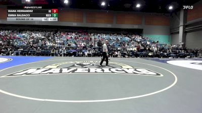 120 lbs Round Of 16 - Diana Hernandez, North Salem vs Emma Baldacci, Wasatch