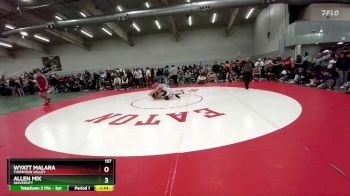 157 lbs Champ. Round 1 - Wyatt Malara, Thompson Valley vs Allen Mix, University