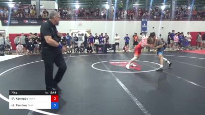 79 kg Rr Rnd 2 - Patrick Kennedy, Hawkeye Wrestling Club vs Julian Ramirez, Spartan Combat RTC/ TMWC