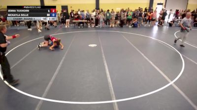 145 lbs Champ. Round 1 - Jenna Tuxhorn, IL vs McKayla Selle, MN