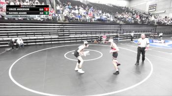 3A 132 lbs Cons. Round 2 - Hayden Adams, Juab vs Cruze Anderson, Grantsville
