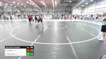 152 lbs Rr Rnd 1 - Jimmy Conklin, Estebuilt WC vs Evan Petrovich, Quest School Of Wrestling Gold