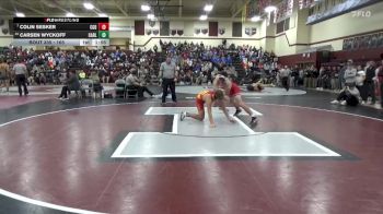 165 lbs Round 2 - Colin Sesker, Clarion-Goldfield-Dows vs Carsen Wyckoff, Carlisle
