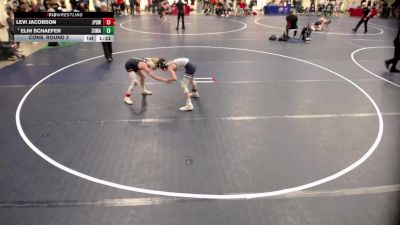 14U - 84 lbs Cons. Round 3 - Elih Schaefer, Zumbrota-Mazeppa vs Levi Jacobson, Jack Pine Savage Wrestling