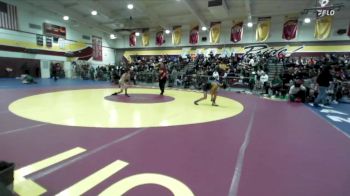 120 lbs Cons. Round 2 - Vance Guanga, Liberty/Winchester vs Dexter Ruppert, Murrieta Mesa