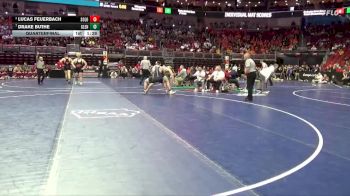 2A-285 lbs Quarterfinal - Drake Buthe, Glenwood vs Lucas Feuerbach, Solon