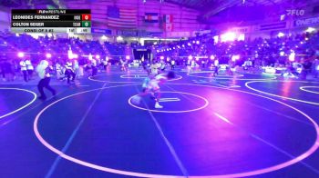 132 lbs Consi Of 8 #2 - Leonides Fernandez, Independent vs Colton Seger, Team Champs