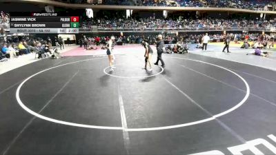 5A 152 lbs Champ. Round 1 - Shylynn Brown, Leander Glenn vs Jasmine Vick, Amarillo Palo Duro