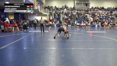 145 lbs R-32 - Kayden Mcdonald, Parkersburg-WV vs Caden Jarrett, Ponaganset-RI