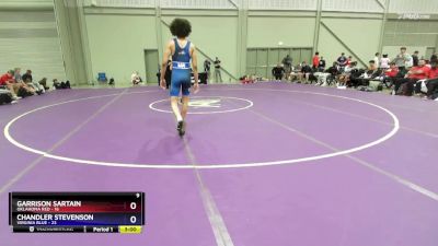 144 lbs Placement Matches (8 Team) - Garrison Sartain, Oklahoma Red vs Chandler Stevenson, Virginia Blue