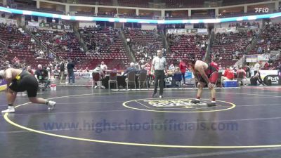 285 lbs First Round - Caleb Rodriguez, Bishop McCort vs Braylin Smith, Southern Columbia
