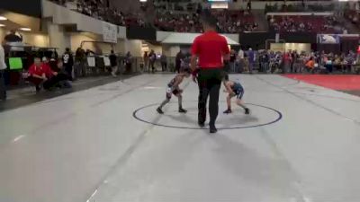 52 lbs Cons. Round 4 - Kayden Parker, Havre Wrestling Club vs Alonso Garcia, Moses Lake Wrestling Club