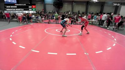 120 lbs Consi Of 4 - Jase Moore, Georgia vs Sebastian Mantyla, Grindhouse Wrestling