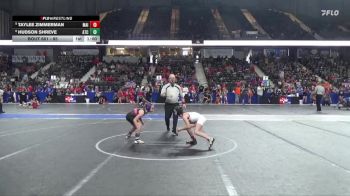 85 lbs Cons. Round 2 - Hudson Shreve, Atchison vs Taylee Zimmerman, Maize