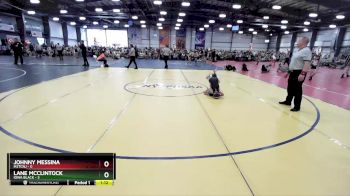 52 lbs Rd# 10- 4:00pm Saturday Final Pool - Johnny Messina, M2TCNJ vs Lane McClintock, Iowa Black