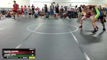 190 lbs Round 2 (8 Team) - Jayden Lopez, Myland WA vs Hunter Wagner, Xtreme Team