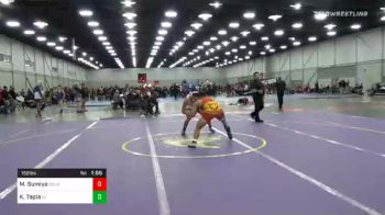 152 lbs 3rd Place - Masami Blaze Sumiye, Golden Back vs Kanaipono Tapia, Team One Guy From Hawaii