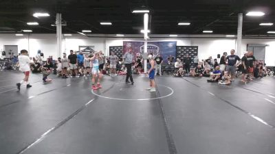 88 lbs Round 3 (6 Team) - Isaac Martin, Bay Brawlers vs Cade Brown, Xtreme Team Black
