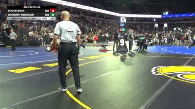 150 lbs Consi Of 16 #2 - Brock Buak, Union Mine (SJ) vs Gregory Torosian, Birmingham (LA)