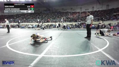 60 lbs Round Of 32 - Ezra Shaw, D3 Wrestling Cluib vs Jasper Shuemake, Viking Wrestling Club