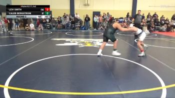 Round 2 - Levi Smith, Outlaw Wrestling Club vs Caleb Bergstrom, Mahnomen/Waubun Thunderbirds