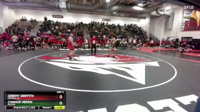 175 lbs Semifinal - Connor Heron, Falcon vs Jeremy Griffith, Central-GJ